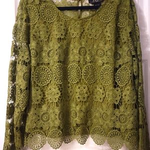 Lace Crop Top by Midnight Velvet